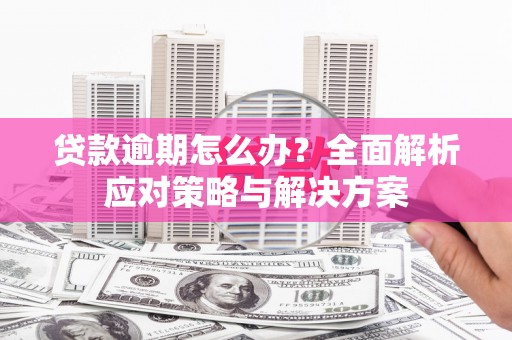 宁乡贷款逾期怎么办？全面解析应对策略与解决方案