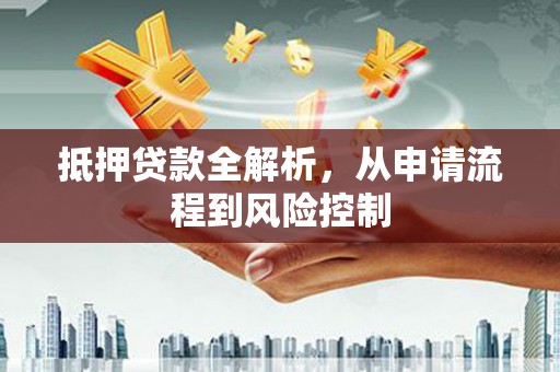 宁乡抵押贷款全解析，从申请流程到风险控制