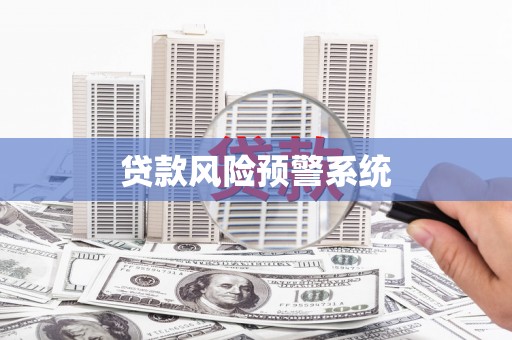宁乡贷款风险预警系统