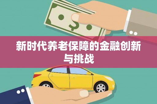 宁乡新时代养老保障的金融创新与挑战