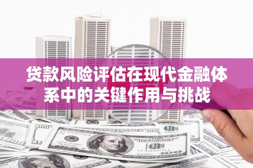 宁乡贷款风险评估在现代金融体系中的关键作用与挑战