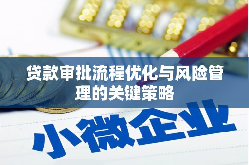 宁乡贷款审批流程优化与风险管理的关键策略