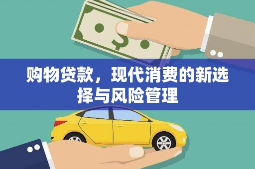 宁乡购物贷款，现代消费的新选择与风险管理