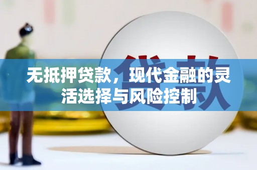 宁乡无抵押贷款，现代金融的灵活选择与风险控制