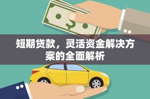 宁乡短期贷款，灵活资金解决方案的全面解析
