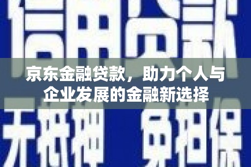 宁乡京东金融贷款，助力个人与企业发展的金融新选择