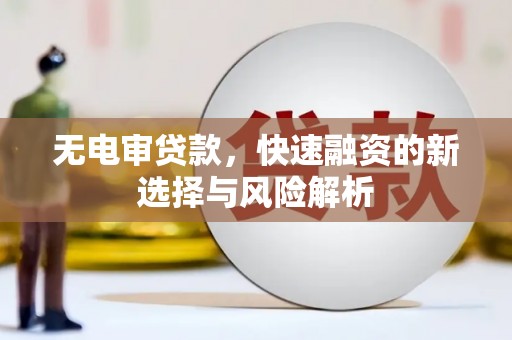 宁乡无电审贷款，快速融资的新选择与风险解析