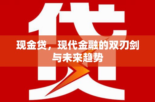 宁乡现金贷，现代金融的双刃剑与未来趋势