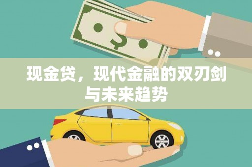 宁乡现金贷，现代金融的双刃剑与未来趋势