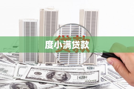 宁乡度小满贷款