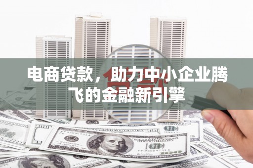 宁乡电商贷款，助力中小企业腾飞的金融新引擎