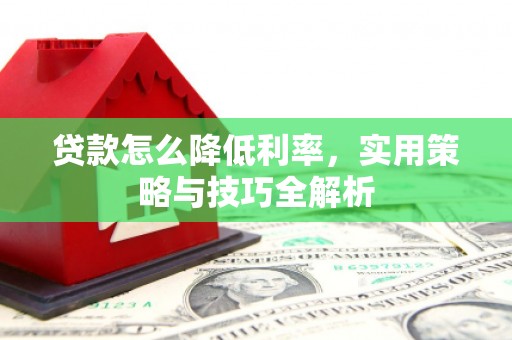 宁乡贷款怎么降低利率，实用策略与技巧全解析
