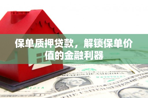 宁乡保单质押贷款，解锁保单价值的金融利器