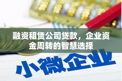 宁乡融资租赁公司贷款，企业资金周转的智慧选择