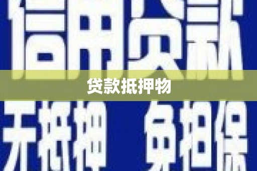 宁乡贷款抵押物