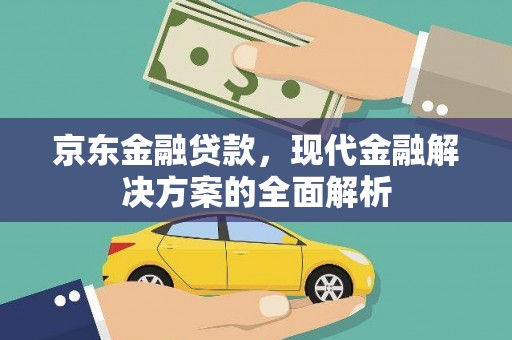 宁乡京东金融贷款，现代金融解决方案的全面解析