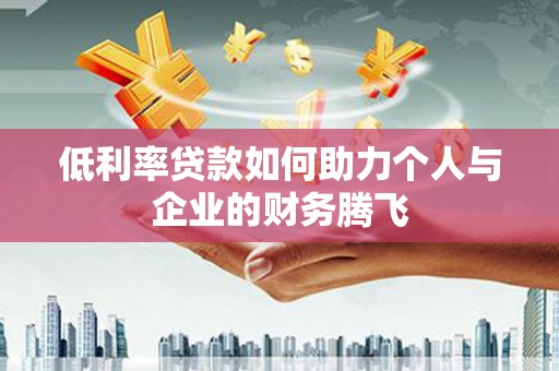 宁乡低利率贷款如何助力个人与企业的财务腾飞