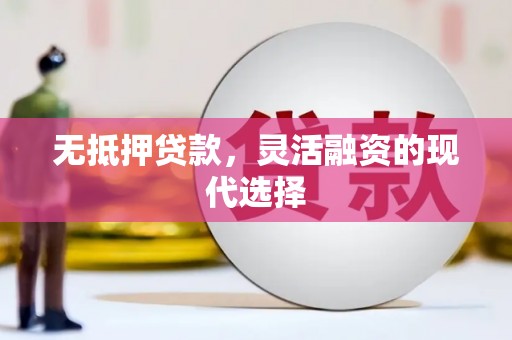 宁乡无抵押贷款，灵活融资的现代选择