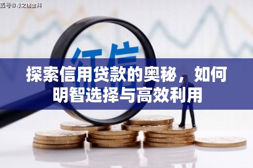 宁乡探索信用贷款的奥秘，如何明智选择与高效利用