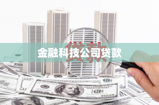 宁乡金融科技公司贷款