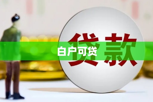 宁乡白户可贷