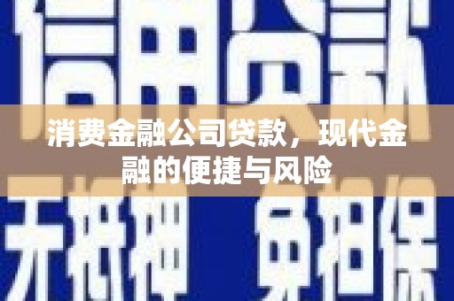宁乡消费金融公司贷款，现代金融的便捷与风险