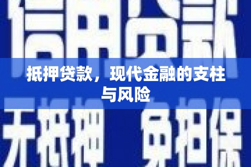宁乡抵押贷款，现代金融的支柱与风险