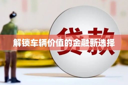 宁乡解锁车辆价值的金融新选择