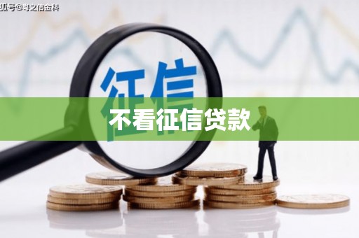 宁乡不看征信贷款