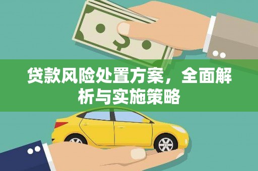 宁乡贷款风险处置方案，全面解析与实施策略