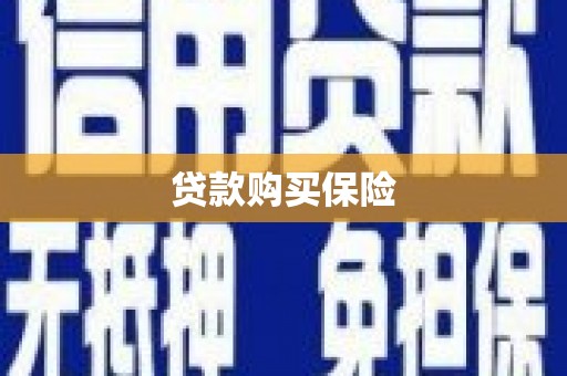 宁乡贷款购买保险