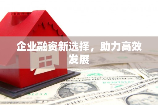 宁乡企业融资新选择，助力高效发展